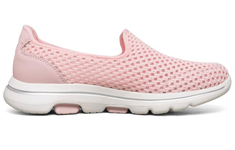 (WMNS) Skechers Gowalk 5 Slip-On Shoes Pink 124163-LTPK