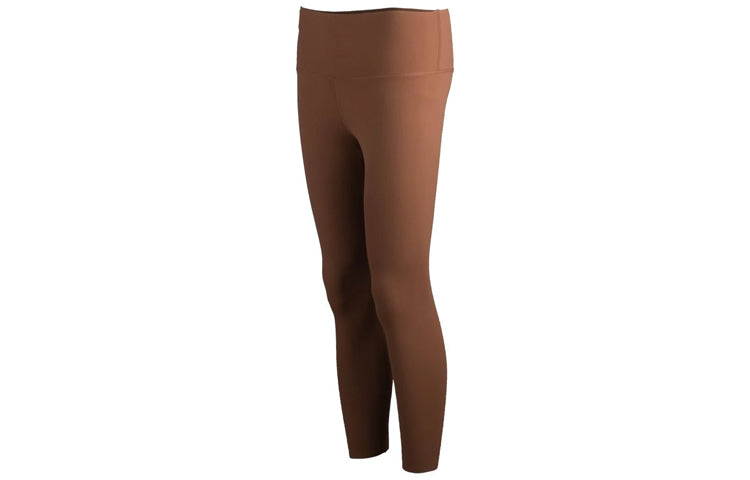 (WMNS) Nike Yoga Luxe Infinalon 7/8 Leggings Brown CJ3802-275