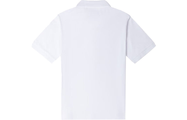 Converse Shoe Patch Polo Shirt 'White' 10024739-A01