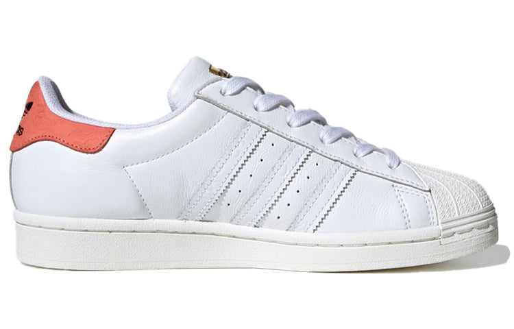 (WMNS) adidas originals Superstar - White/Pink FW8354