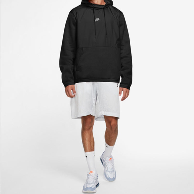 Nike Sportswear Just Do It + Alphabet Printing Fleece Black CU4102-013