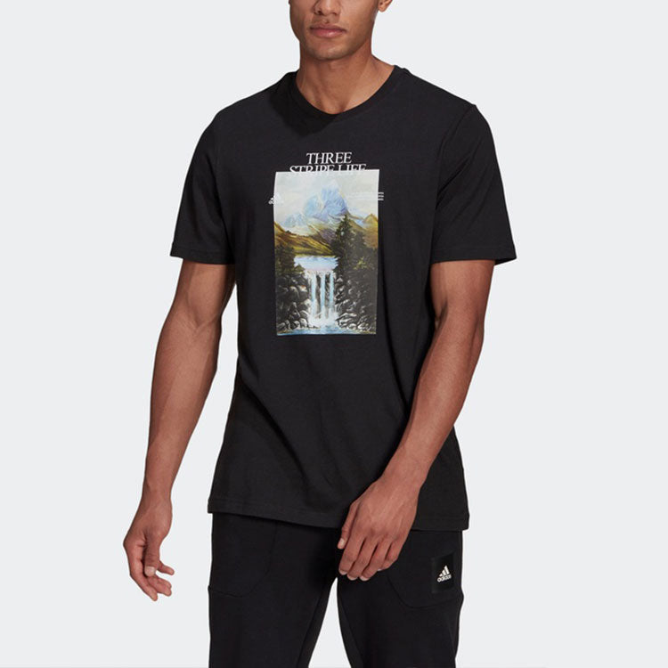 adidas Mountain Tee 'Black' GN6852