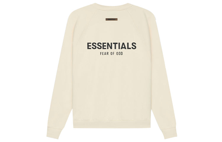 Fear of God Essentials SS21 Pull-Over Crewneck Buttercream Cream FOG-SS21-578