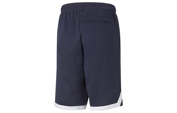 PUMA 8 Pt Logo Team Shorts 'Navy' 536923-06