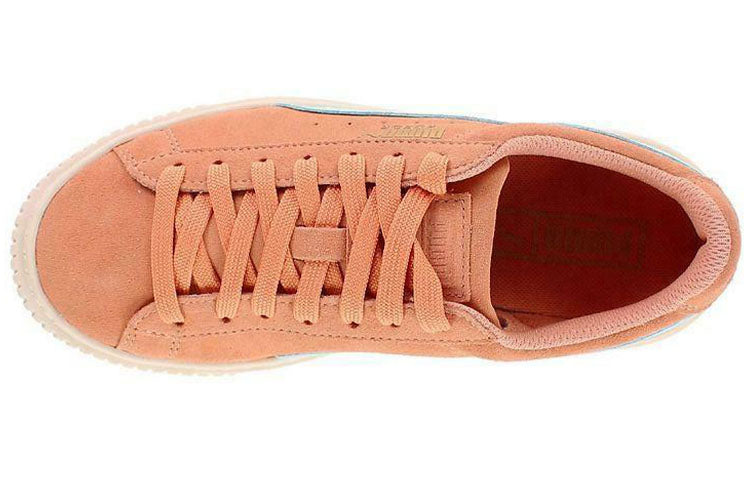 (GS) PUMA Suede Platform 'Snake - Dusty Coral' 363906-09