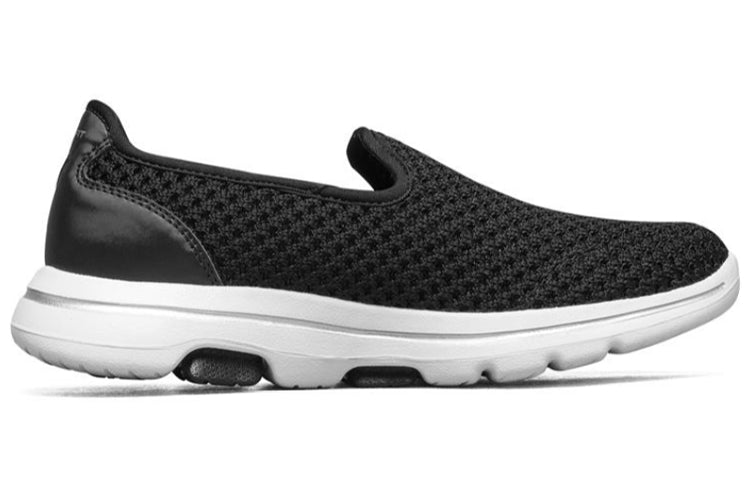 (WMNS) Skechers Gowalk 5 Loafers Black 124163-BKW