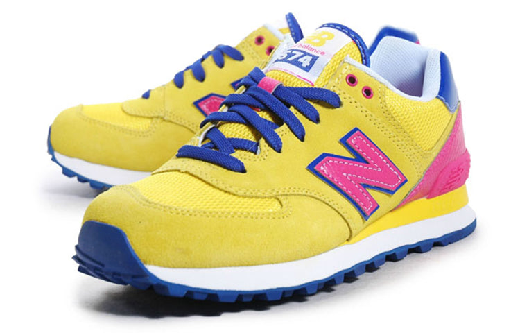 (WMNS) New Balance 574 Series Sneakers Yellow WL574CYP