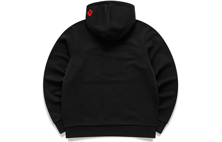 (WMNS) FILA Fusion Casual Sports Pullover Hoodie Black T11W117210F-BK