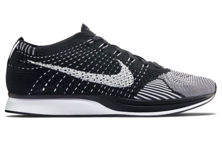 Nike Flyknit Racer 'Black White' 526628-002