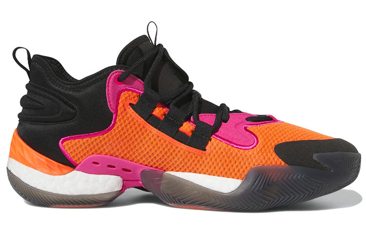 adidas BYW Select Basketball Shoes 'Black Impact Orange' IG4936