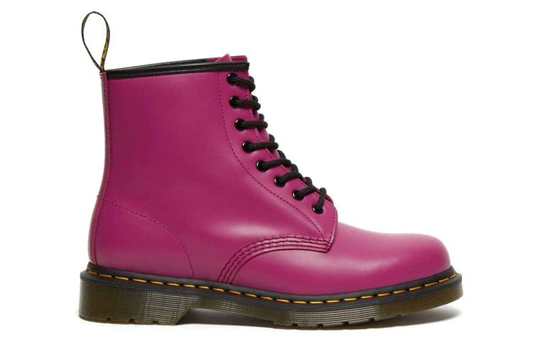 Dr.Martens 1460 Smooth Leather Lace Up Boots 'Pink' 27139673