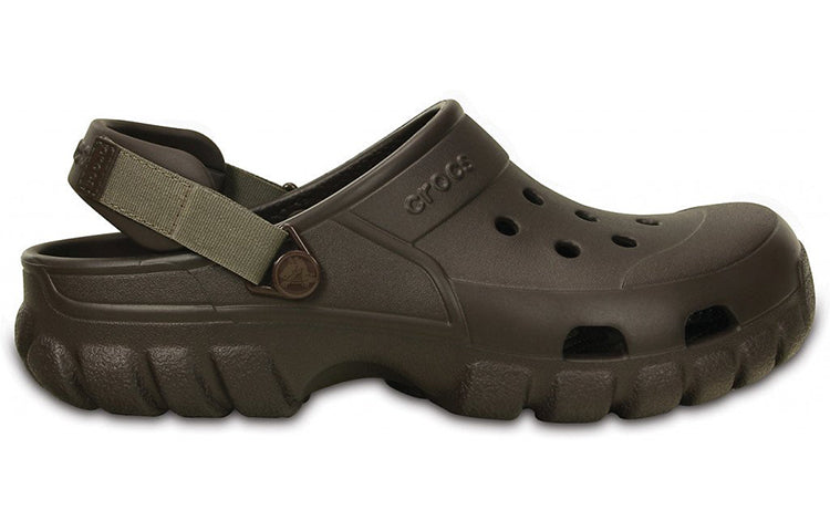 Crocs Minimalistic Wear-Resistant Cozy Sports Unisex Brown Sandals 202651-23B