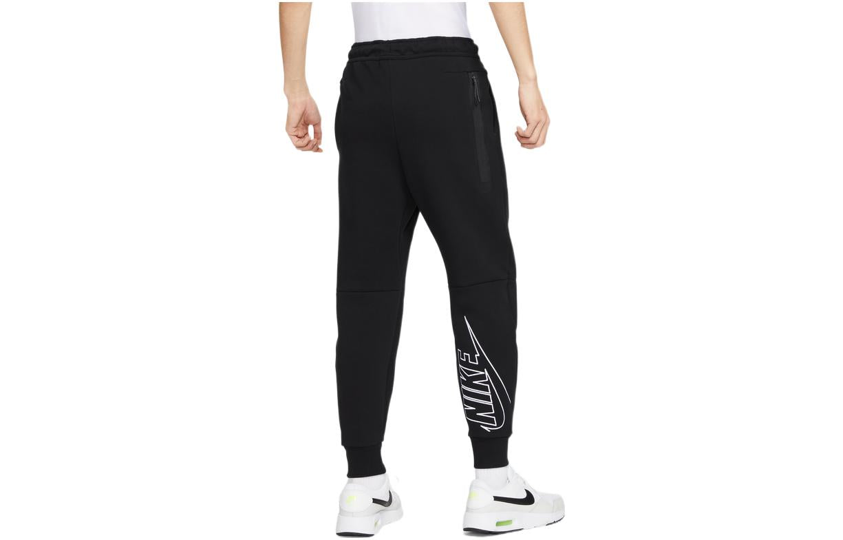 Nike Tech Graphic Sweatpants 'Black' DX0582-010