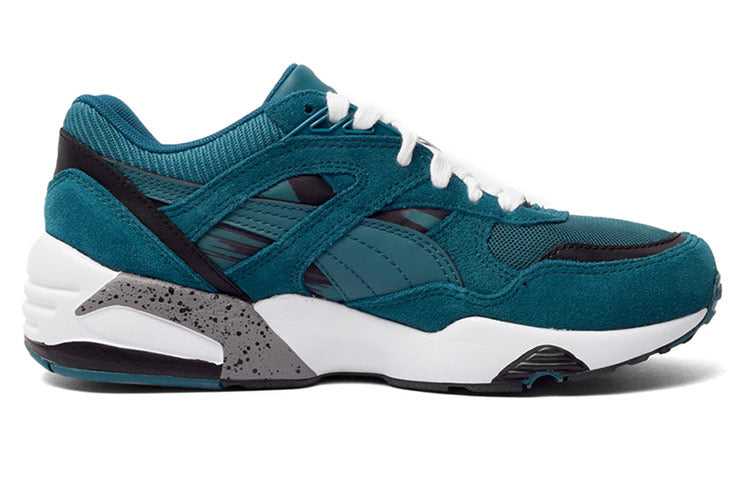 (WMNS) PUMA R698 Femme Print Running Shoes Blue 359014-02