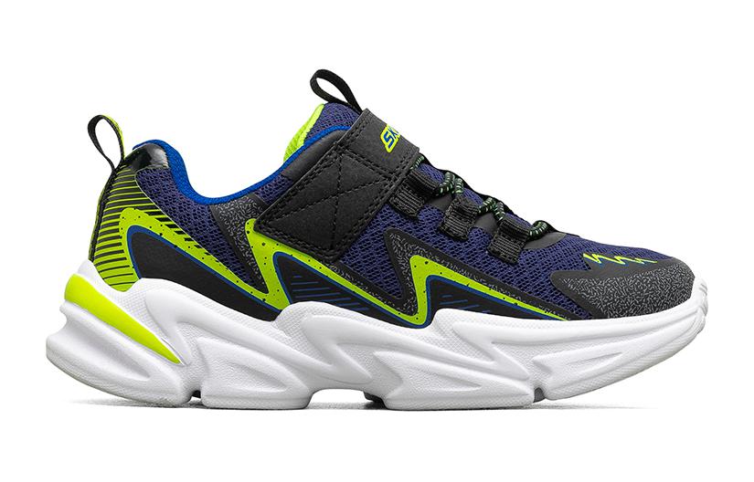 (GS) Skechers Wavetronic 'Black Yellow' 403603L-BKNV