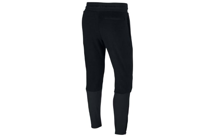 Air Jordan Splicing Bundle Feet Casual Sports Long Pants Black 926476-010