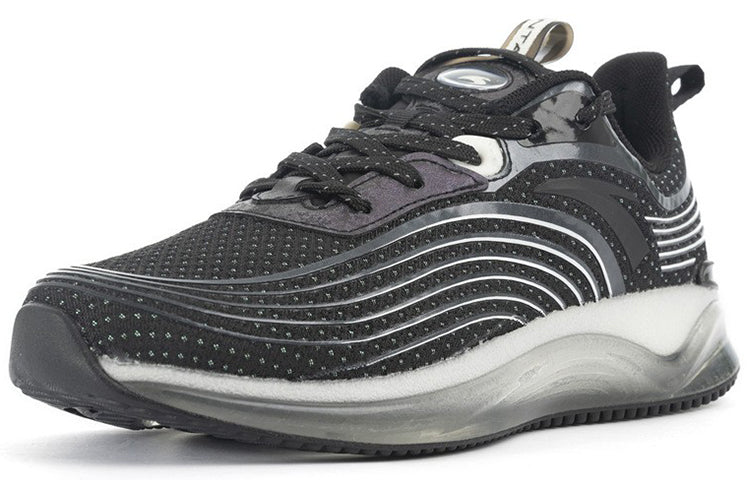 (WMNS) ANTA Life Series Sneakers 'Black' 122115503S-1