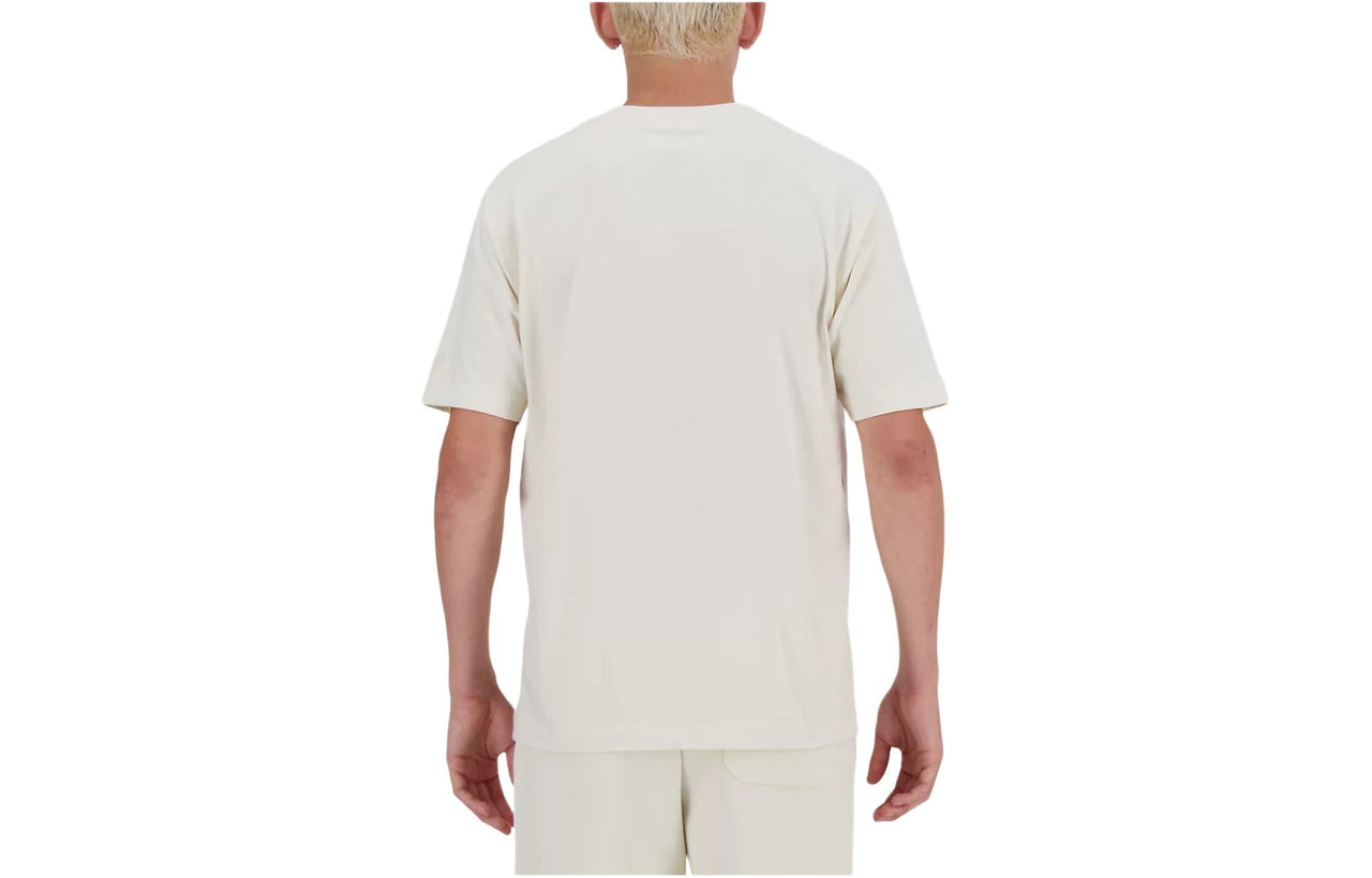New Balance Wordmark Logo T-Shirt 'Linen' MT41559-LIN