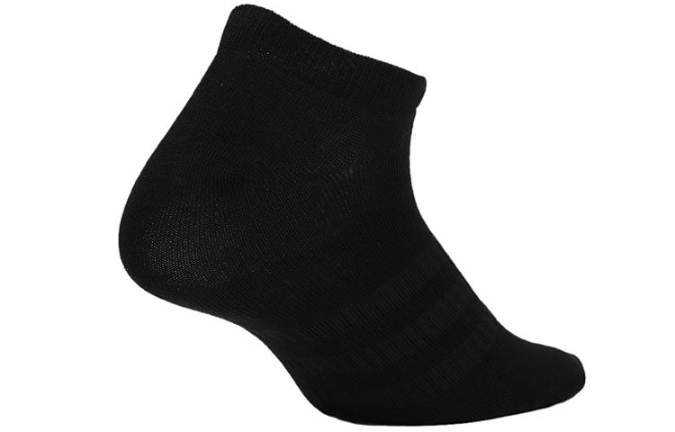 adidas Light Low 1pp Training Sports Socks Couple Style 3 Pairs Black DZ9423