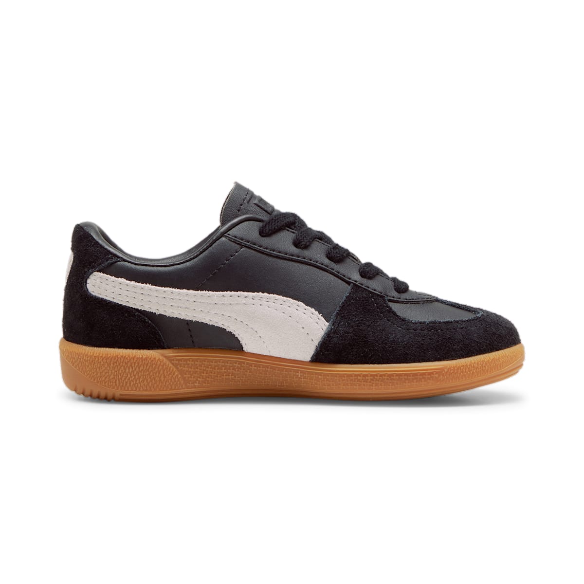 (PS) Puma Palermo Leather 'Black Feather Grey Gum' 397276-03