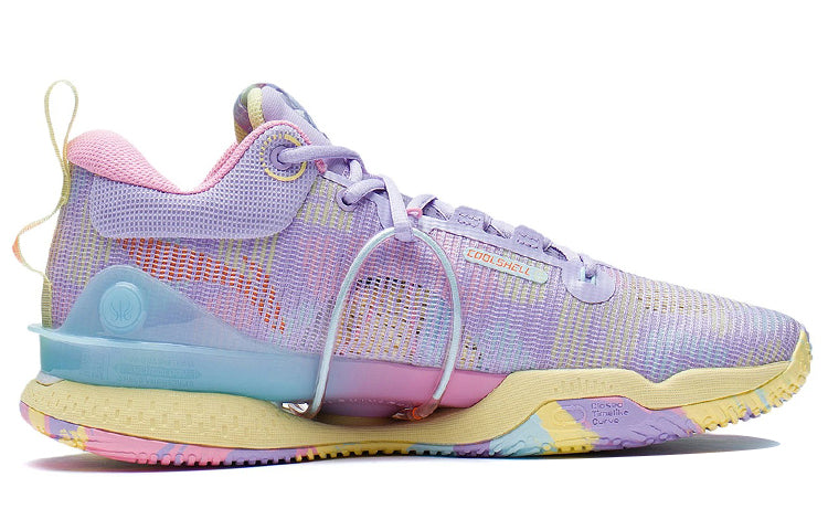 Li-Ning Speed 8 Premium 'Purple Light Yellow' ABAS015-3