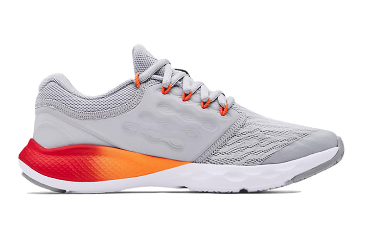 (GS) Under Armour Charged Vantage Grey/Orange/Red 3024773-101