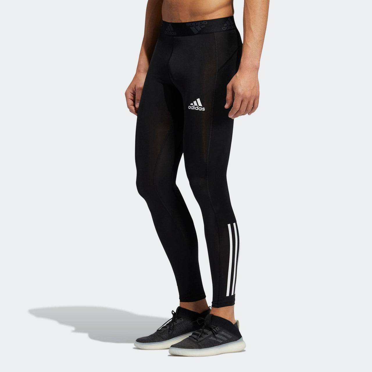 adidas TF Turf Lt 3s Leisure Sports Tight Fitness Pants Men's Black GL0456