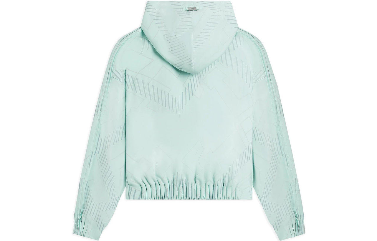 (WMNS) Li-Ning Sportswear Athletics Jacket 'Green' AWDSD32-3