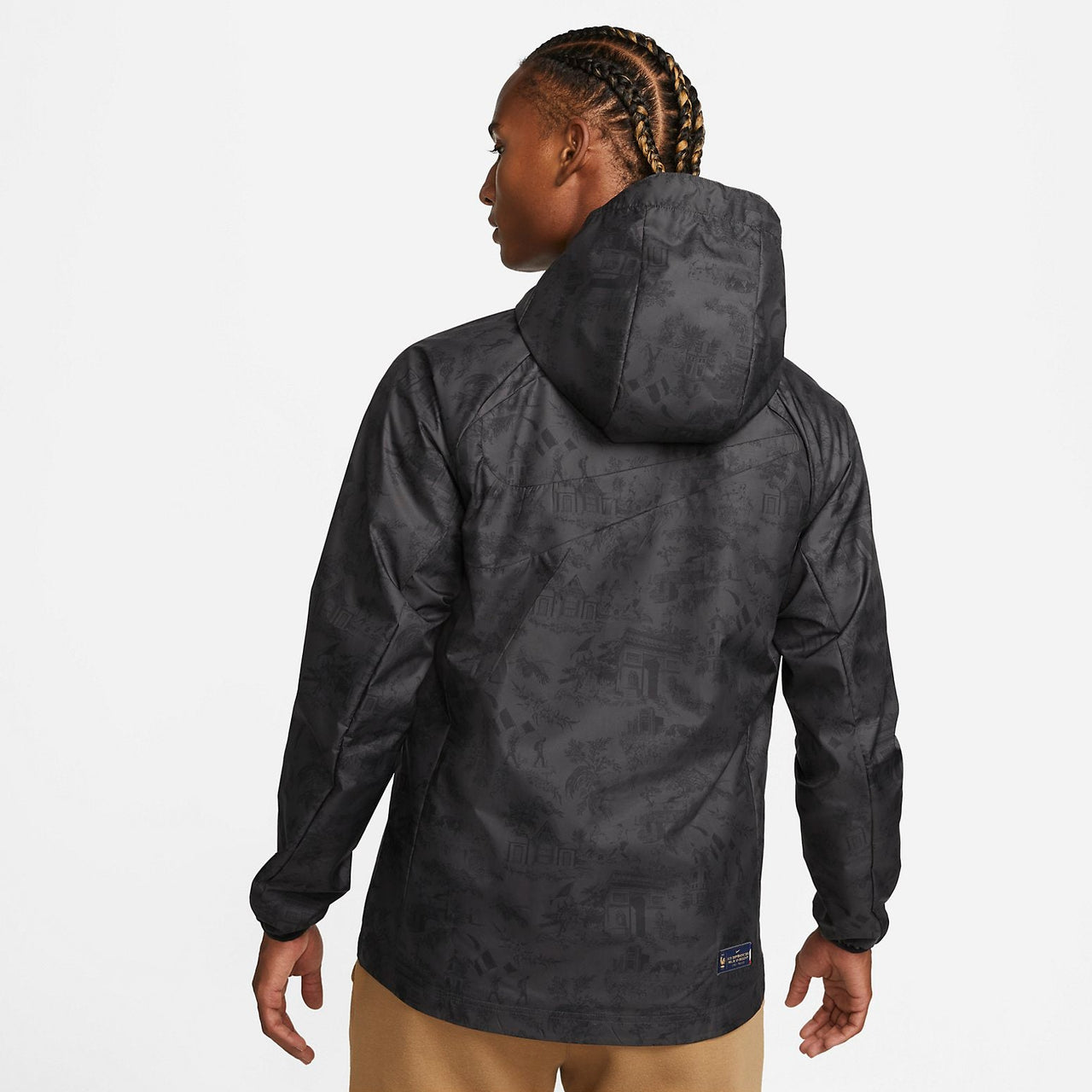 Nike Full-Zip Football Jacket 'Black' DN1078-010