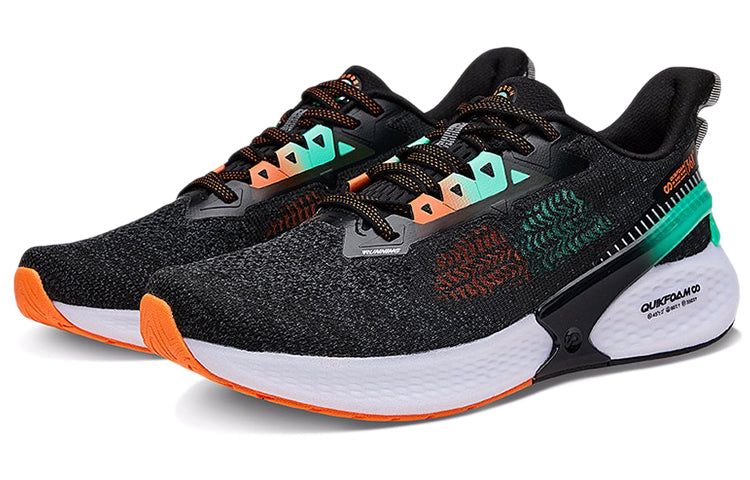 361 Degrees  Three-Body3 Tech-System Sport Shoes 'Black Green' 572122288-7