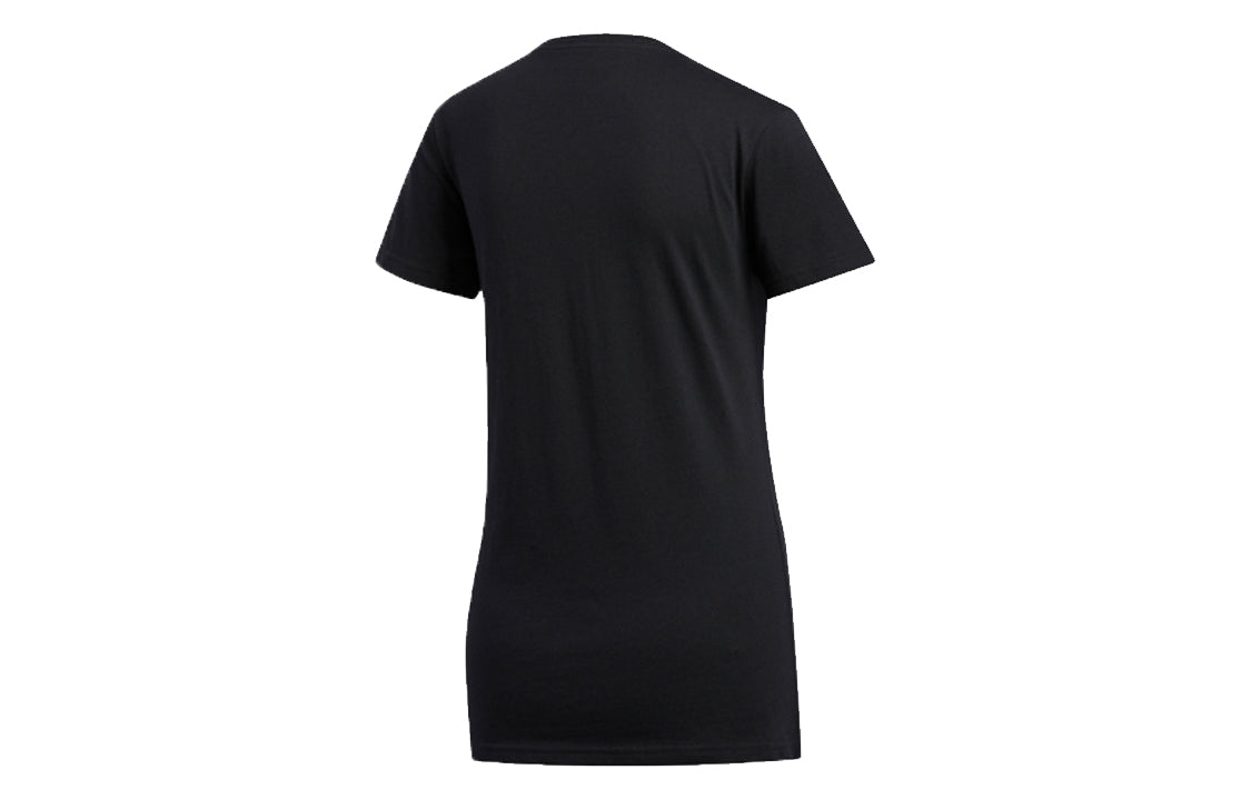 (WMNS) adidas I See You Badge of Sport Tee 'Black' ED8169