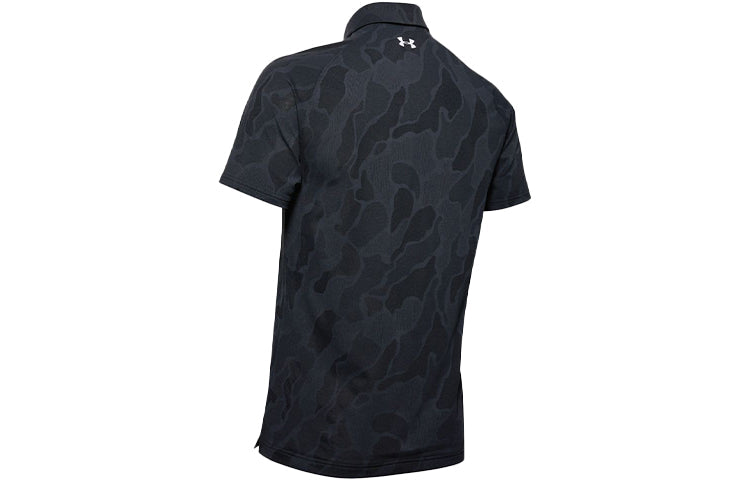 Under Armour Vanish Jacquard Polo Shirt 'Black' 1350217-001