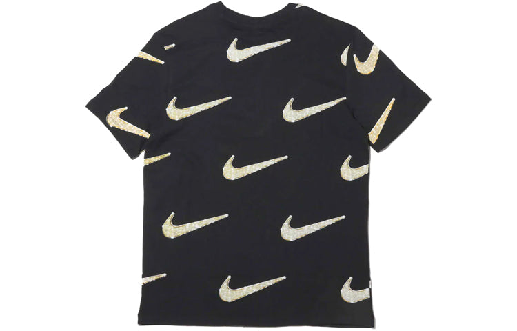 Nike Sportswear Hook Print Short Sleeve Male Black BQ0634-010