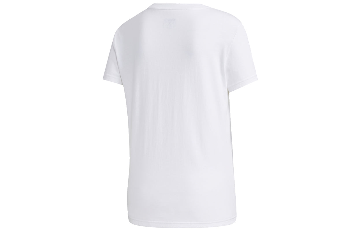 (WMNS) adidas neo Cs Tee 1 Casual Sports Breathable Short Sleeve White GJ5295