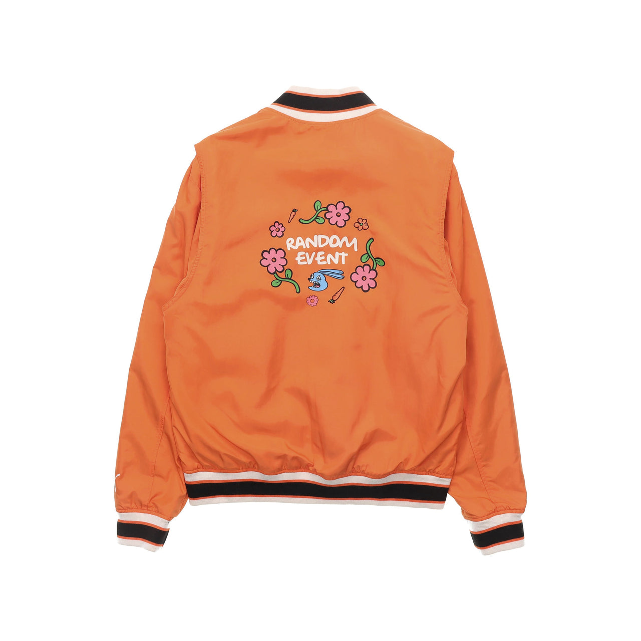 PUMA x Randomevent Bomber Graphic Logo Jacket 'Orange' 596661-40