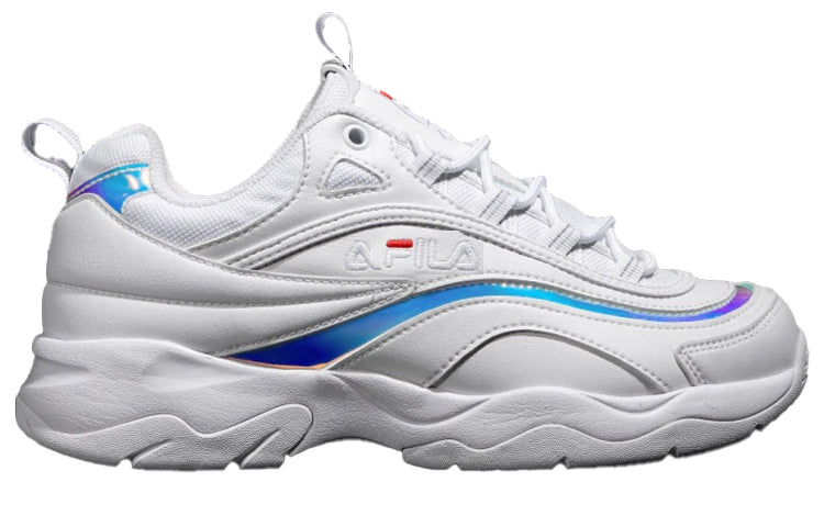FILA Ray Prism Retro Running Shoes White/Blue FS1SIB1162X_STL