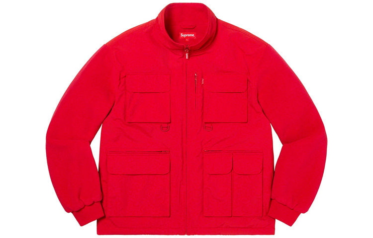 Supreme FW19 Week 10 Upland Fleece Jacket 'Red' SUP-FW19-943