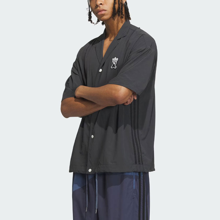 adidas Originals TOC Short Sleeve T-Shirts 'Black' IN1012