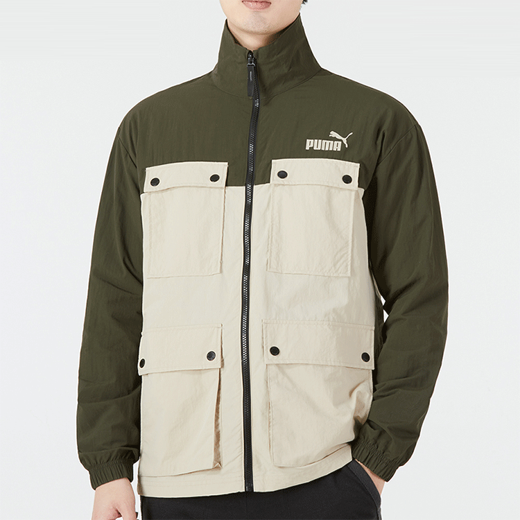 PUMA Windbreaker Jacket 'Green' 849455-64
