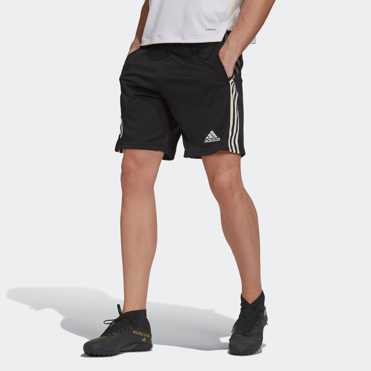 adidas Juve Sho Juventus Casual Soccer Sport Shorts Men's Black GK8606
