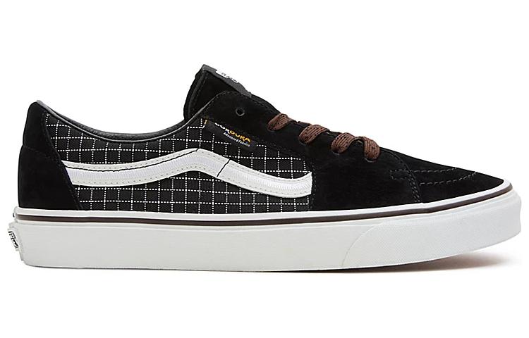 (WMNS) Vans Cordura Sk8-Low 'Black Brown' VN0009QRBLA