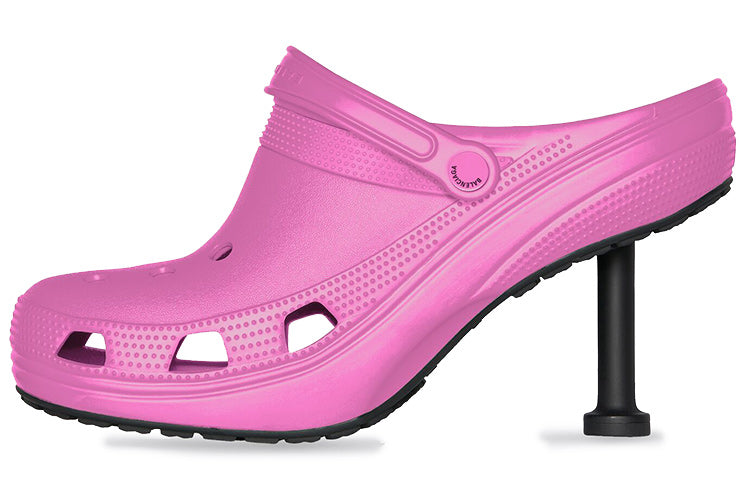 (WMNS) Balenciaga Madame 80MM x Crocs  'Pink' 677390W1S8E5300