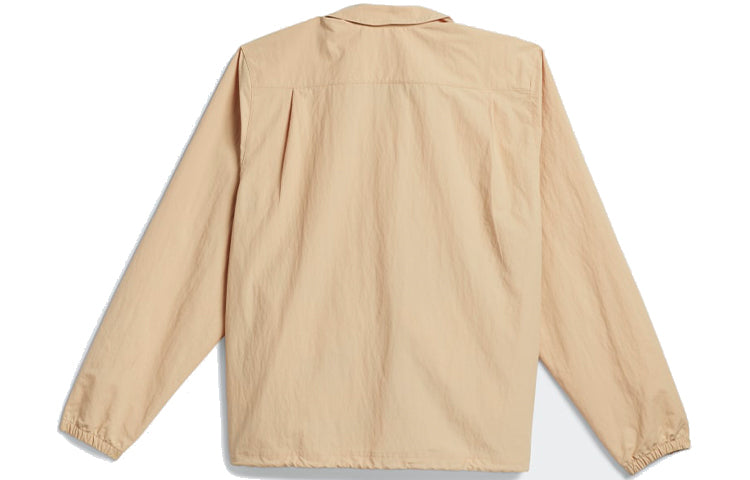 adidas originals Unisex Coach Sports Jacket Brown GL9969