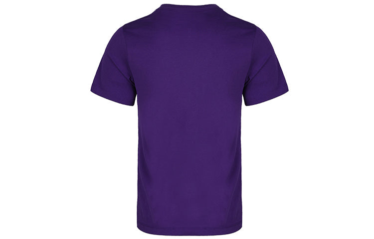 Nike Dri-fit NBA Los Angeles Lakers Round Neck Short Sleeve Purple AT0422-547