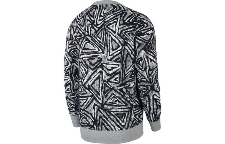 Nike SB Skateboard Printed Skate Crew 'Black Grey' BV8349-010