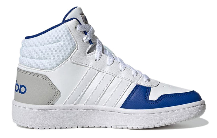 (PS) adidas Hoops 2.0 Mid Shoes 'White Blue' GZ7770