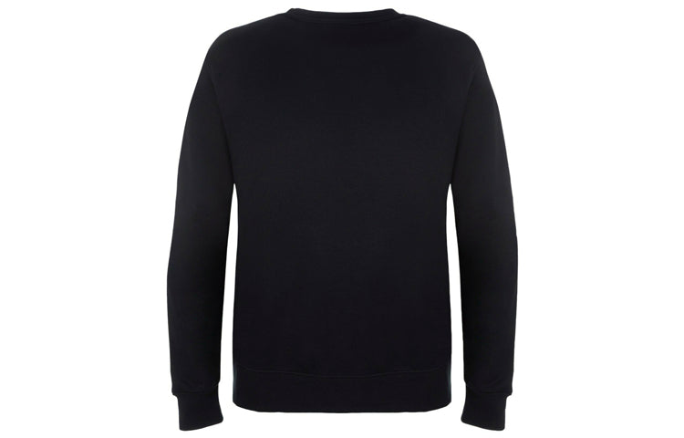 Men's Nike Sportswear Club Crew FT Casual Sports Round Neck Pullover Long Sleeves Black BV2666-010