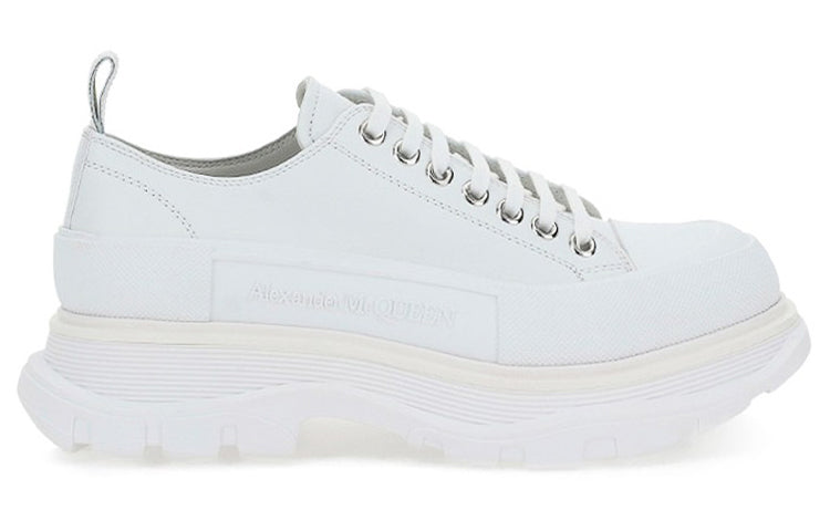 Alexander McQueen Tread Slick Low Lace Up 'White' 627225WHZ629071