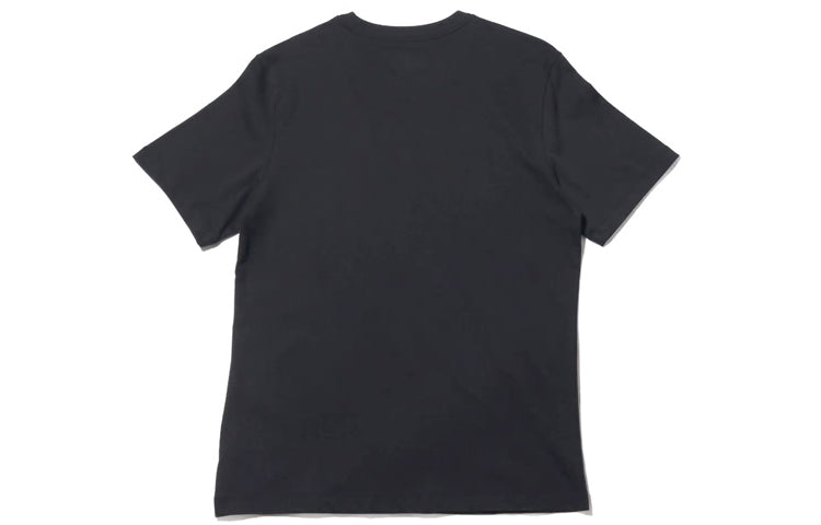 Nike Sports Training Alphabet Printing Short Sleeve Black AV9991-010