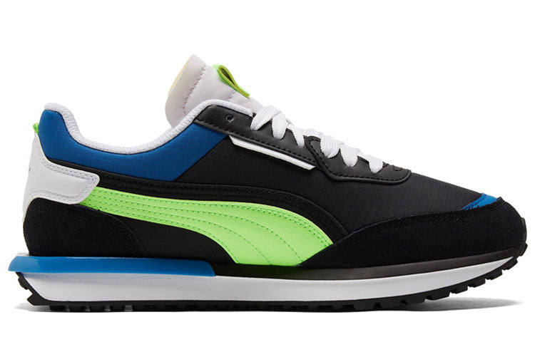 PUMA City Rider 'Electric - Black Green Glare' 382045-01